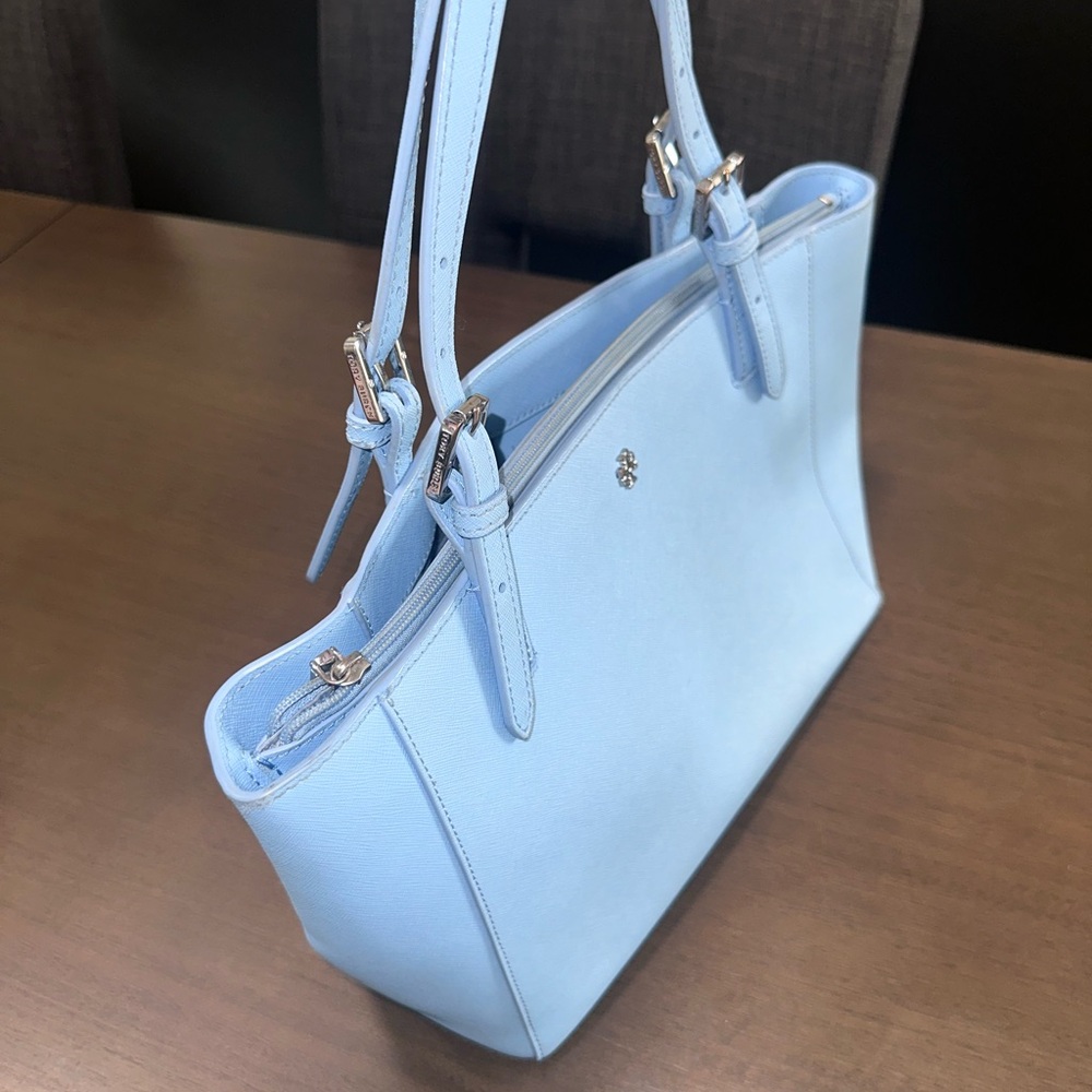 Tory Burch Blue Tote Bag - Picture 2 of 7